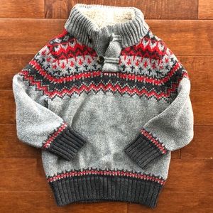 Baby Gap Toddler Boy Fair Isle Sweater
